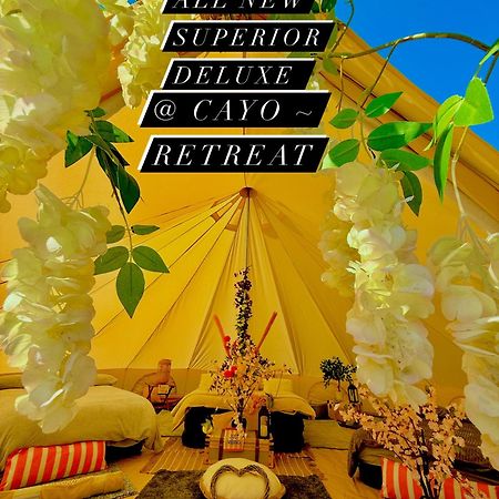 Cayoretreat Luxury Bell Tent Clodock المظهر الخارجي الصورة
