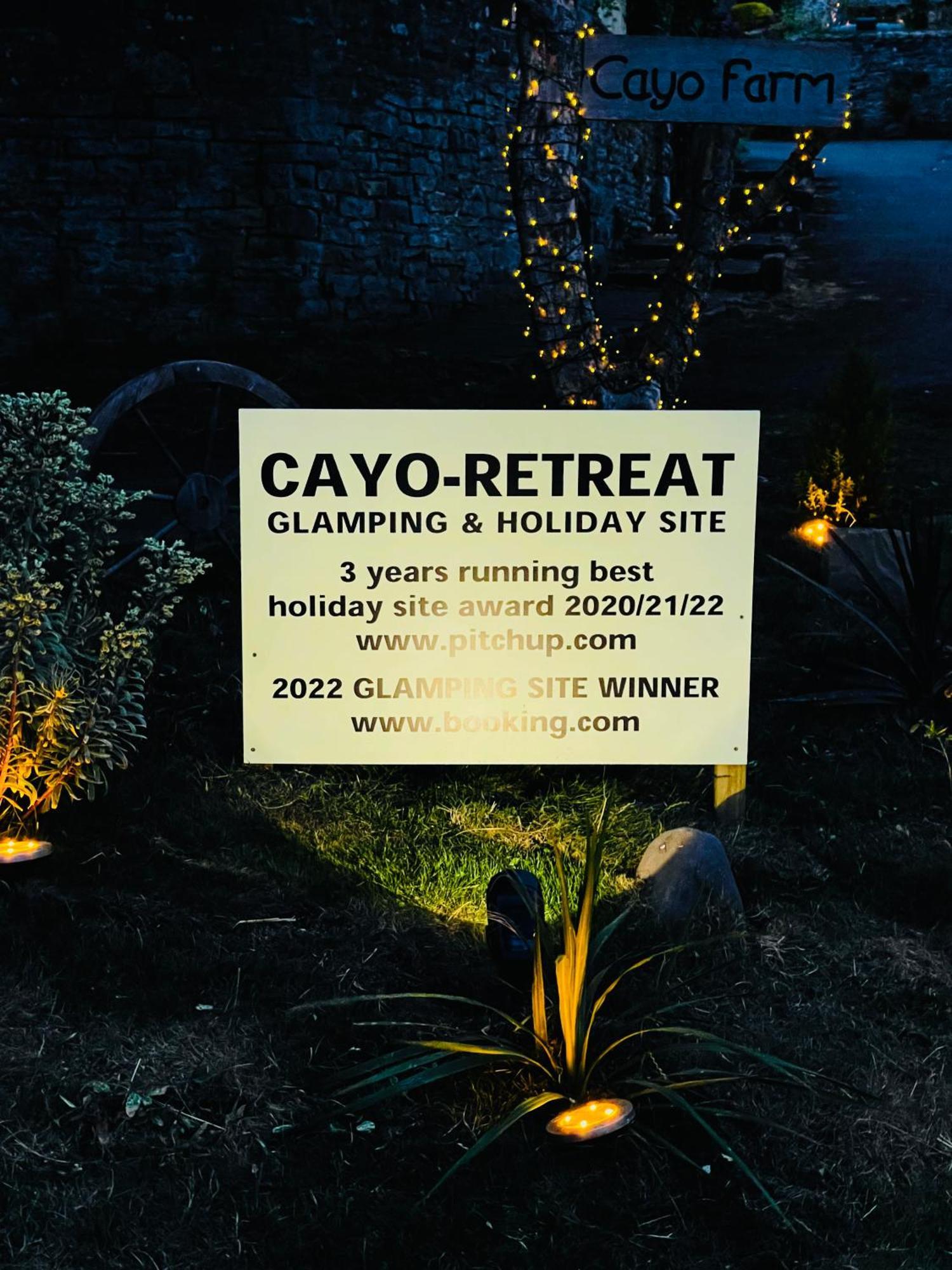 Cayoretreat Luxury Bell Tent Clodock المظهر الخارجي الصورة