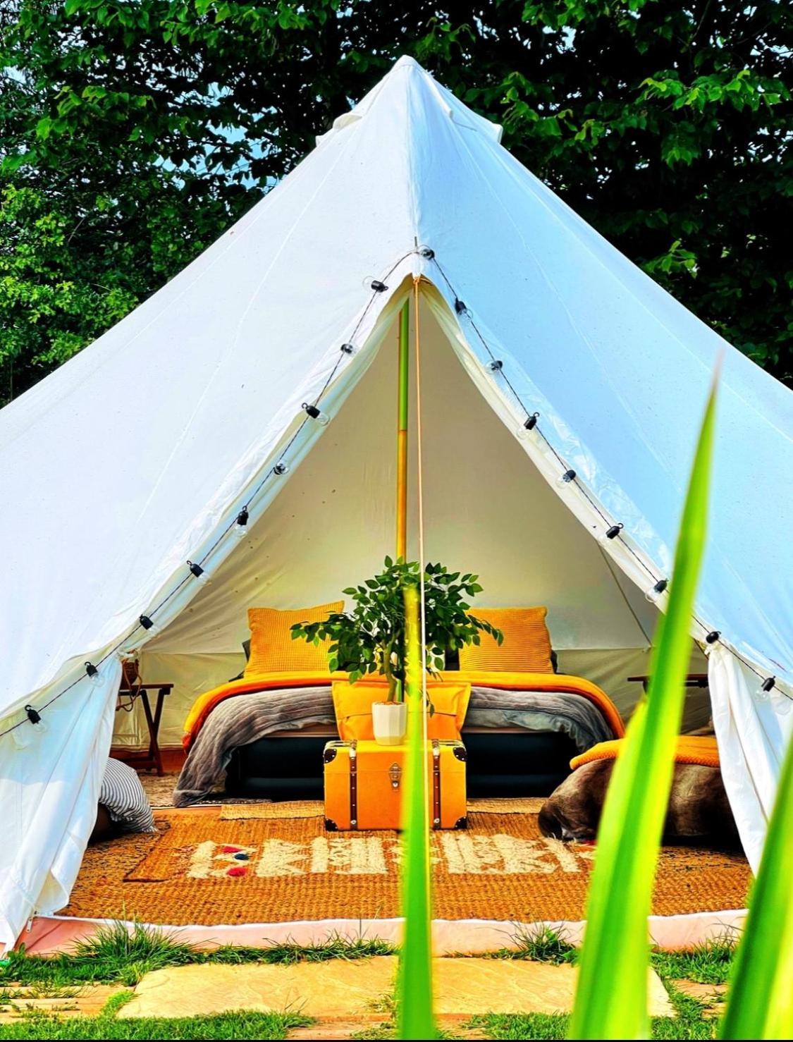 Cayoretreat Luxury Bell Tent Clodock المظهر الخارجي الصورة