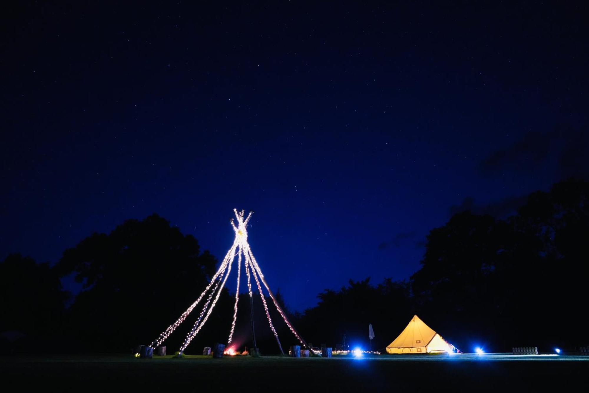 Cayoretreat Luxury Bell Tent Clodock المظهر الخارجي الصورة