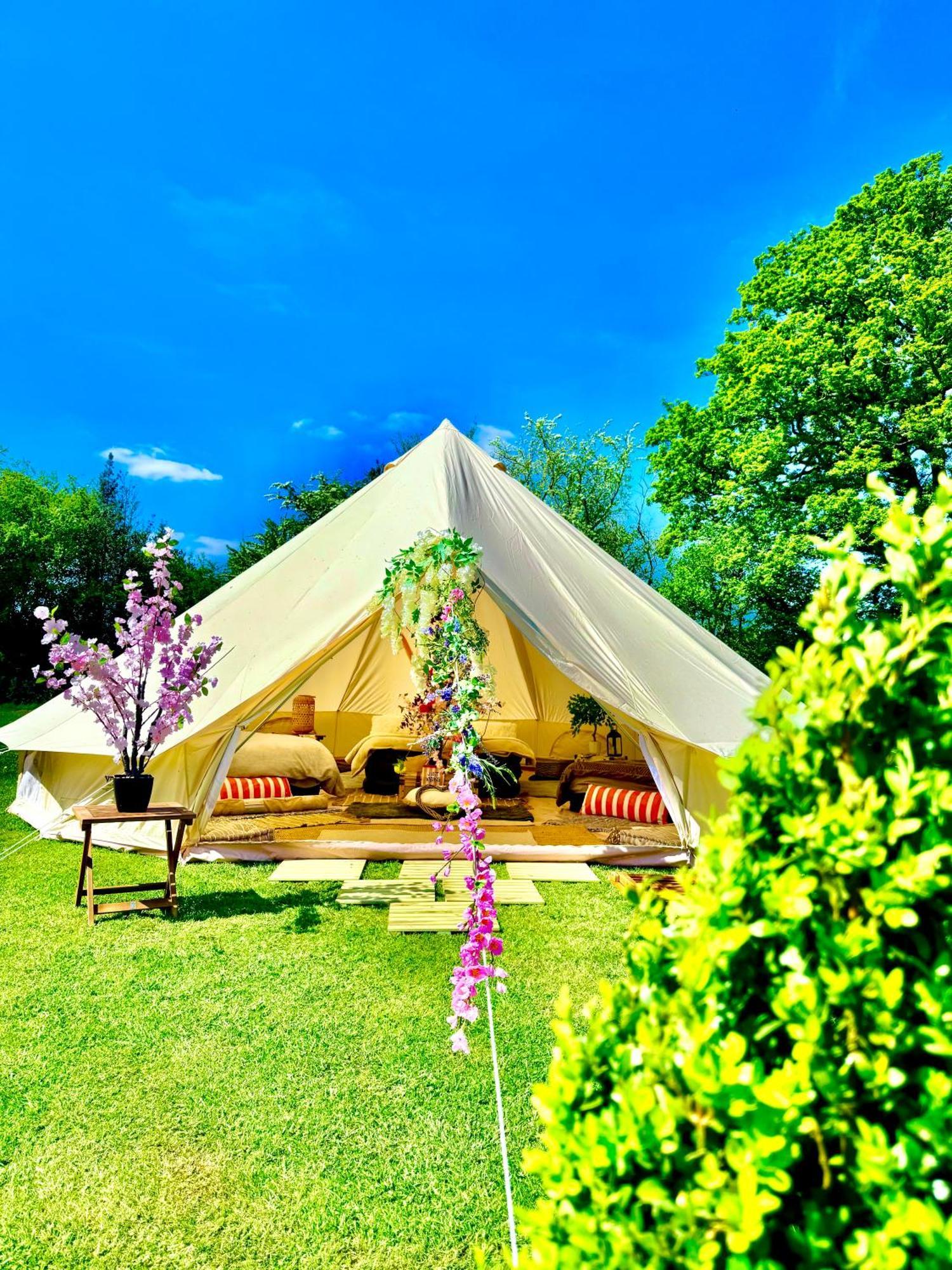 Cayoretreat Luxury Bell Tent Clodock المظهر الخارجي الصورة