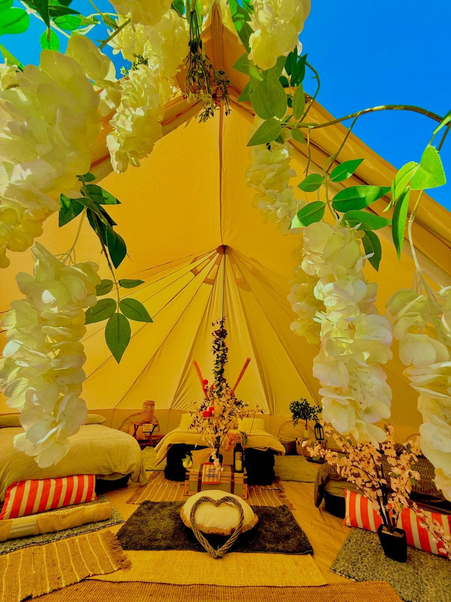 Cayoretreat Luxury Bell Tent Clodock المظهر الخارجي الصورة