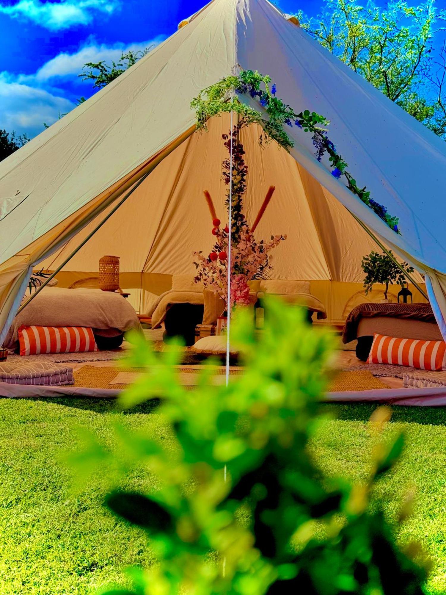 Cayoretreat Luxury Bell Tent Clodock المظهر الخارجي الصورة